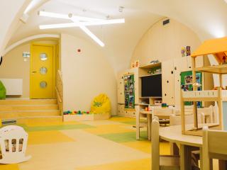 Dětské skupiny při MHMP - rekonstrukce vnitřních prostor v domě U Tří zvonků