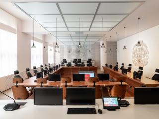 Rekonstrukce zasedací místnosti Rady hlavního města Prahy